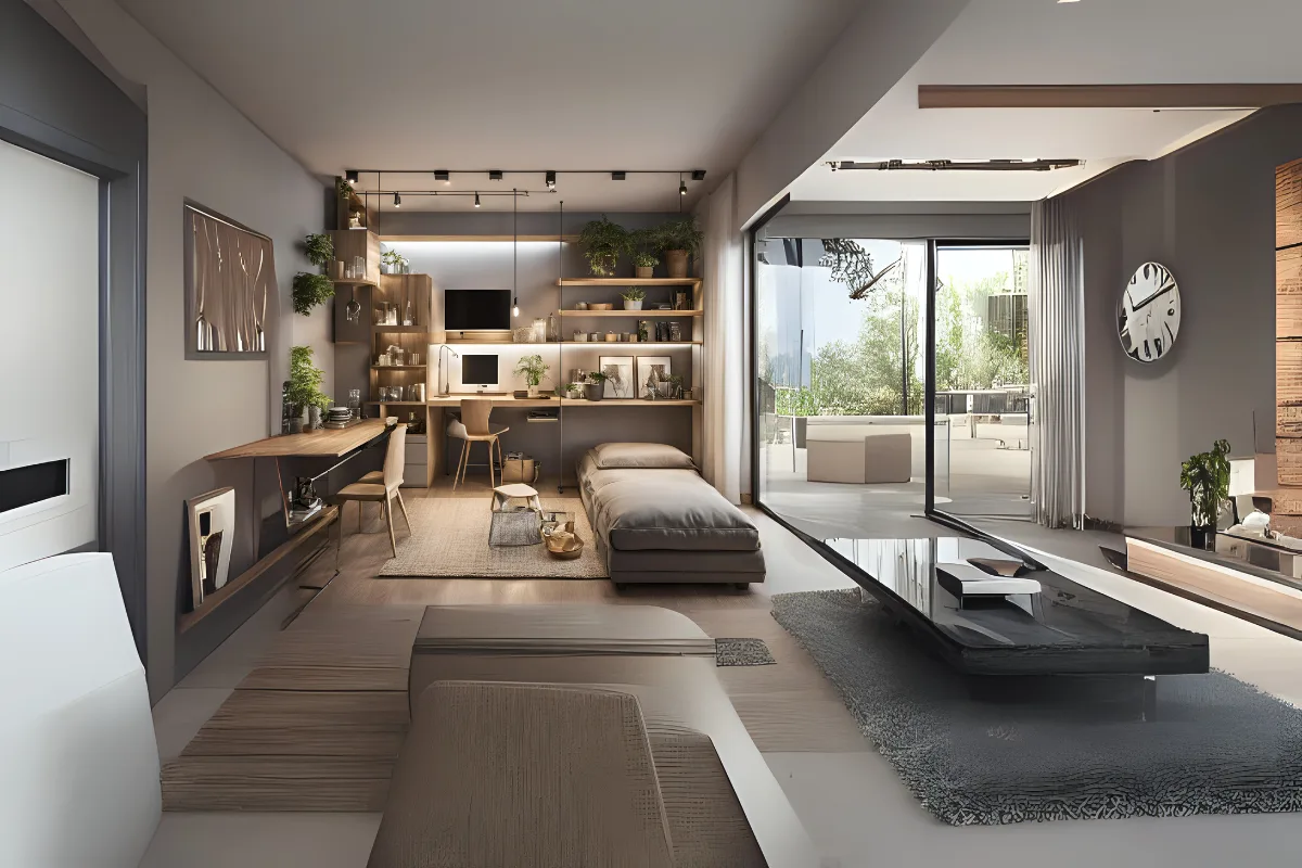 Space-saving multipurpose furniture 