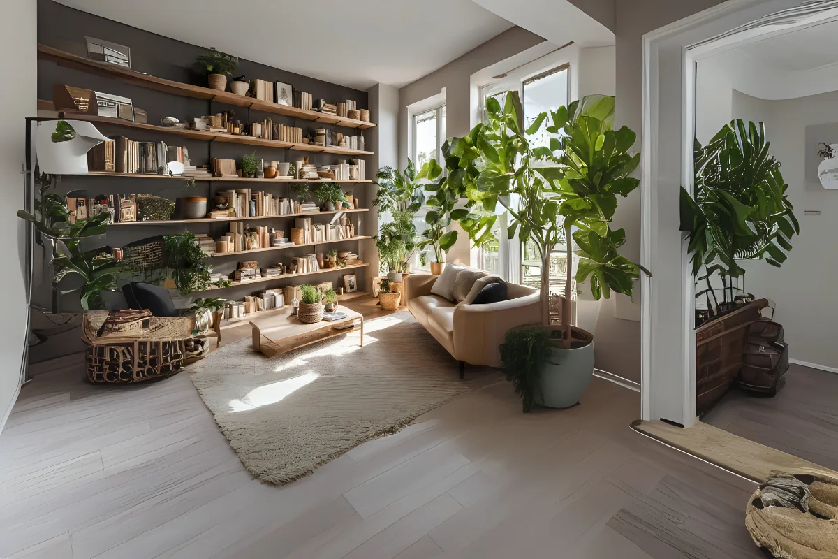 Modern wall shelves for stylish storage
