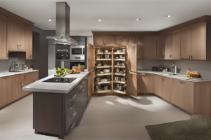 Compact kitchen cabinets perfect for small spaces.