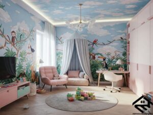 Sky High: A Dreamy Kids’ Room