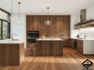 The Warm Embrace of Hardwood: Kitchen Design Inspiration