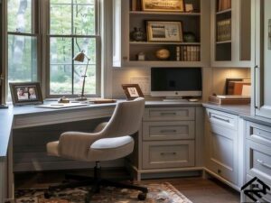 Unique Spaces: Designing an Irregular Home Office