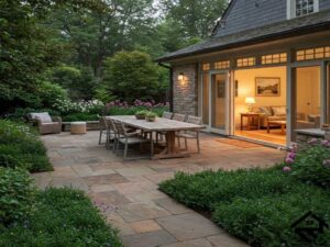 Flagstone Patio: A Touch of Nature